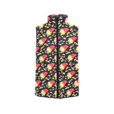 Potato Chips Pattern Print Design 05 Men's Padded Vest