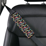 Skate Board Pattern Print Design 02 Car Seat Belt Cover