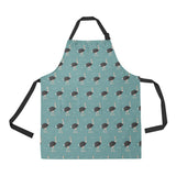 Ostrich Pattern Print Design 01 Adjustable Apron