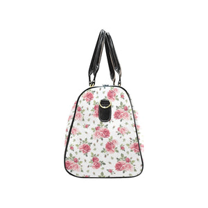 Rose Pattern Print Design 02 Travel Bag