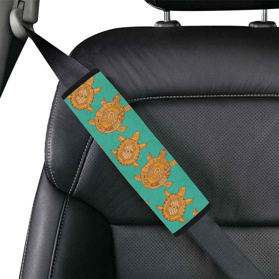 Sea Turtle Tribal Aboriginal Pattern Car Seat Belt Cover