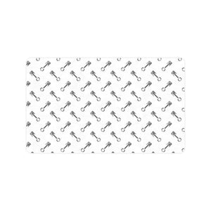 Engine Piston Pattern Print Design 02 Doormat