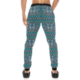 Mermaid Pattern Ethnic Motifs Unisex Casual Sweatpants