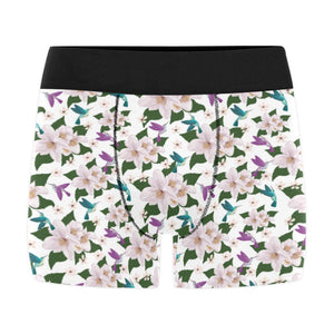 Hummingbird Pattern Print Design 01 Men's All Over Print Boxer Briefs Men's Underwear