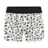 Hummingbird Pattern Print Design 01 Men's All Over Print Boxer Briefs Men's Underwear