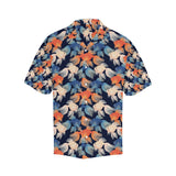 Goldfish Pattern Print Design 04 Men's All Over Print Hawaiian Shirt (Model T58)