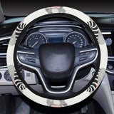 Sleep Raccoon Pattern Car Steering Wheel Cover