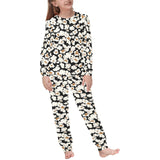 Popcorn Pattern Print Design 02 Kids' Boys' Girls' All Over Print Pajama Set