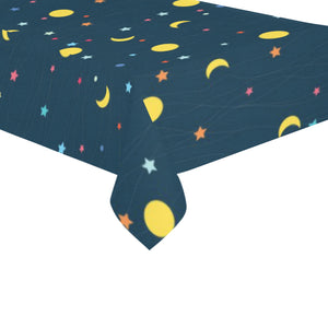 Moon Star Pattern Tablecloth