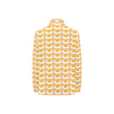 Fried Eggs Pattern Print Design 04 Women's Long Sleeve Polo Shirt