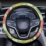 Guava Pattern Background Car Steering Wheel Cover