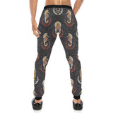 Seahorse Pattern Unisex Casual Sweatpants