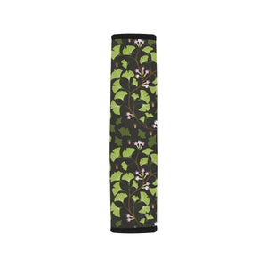 Ginkgo Leaves Flower Pattern Car Seat Belt Cover