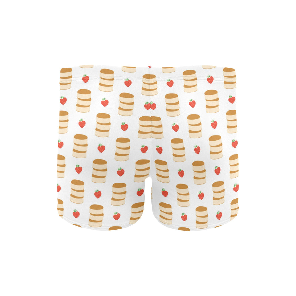 Pancake Pattern Print Design 02 Men's Swimming Trunks