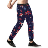 USA Star Pattern Theme Unisex Casual Sweatpants