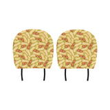 Peanut Pattern Theme Car Headrest Cover