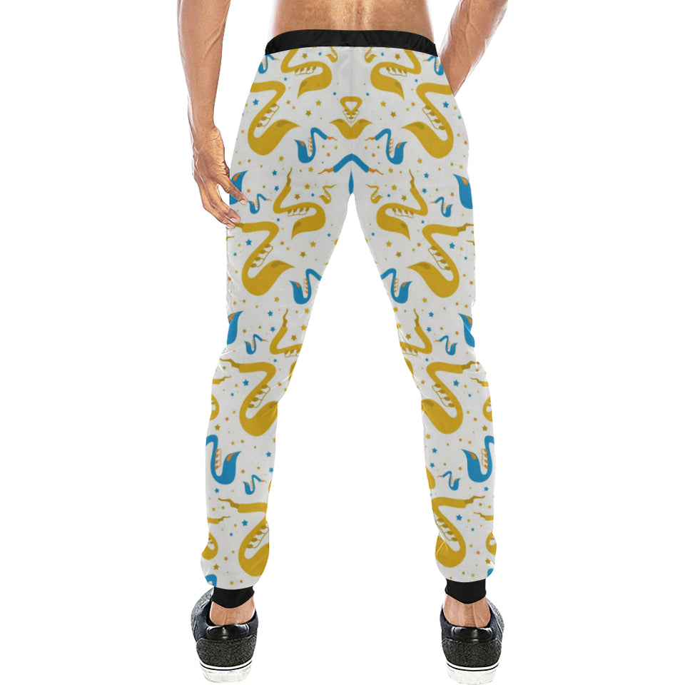 Saxophone Pattern Unisex Casual Sweatpants