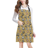 Lion Pattern Print Design 03 Adjustable Apron