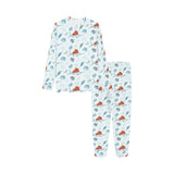 Swordfish Pattern Print Design 03 Kids' Boys' Girls' All Over Print Pajama Set