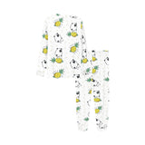 Bull Terrier Pattern Print Design 01 Kids' Boys' Girls' All Over Print Pajama Set