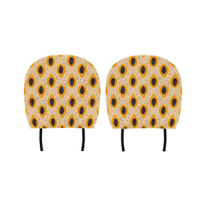 Papaya Pattern Car Headrest Cover