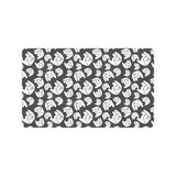 English Bulldog Pattern Print Design 02 Doormat