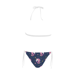 Unicorn Head Pattern Sexy Bikinis Two-Pieces Swimsuits