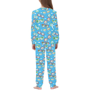 Sun Glasses Pattern Print Design 03 Kids' Boys' Girls' All Over Print Pajama Set