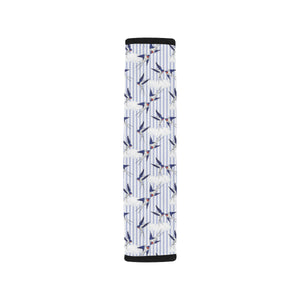 Swallow Pattern Print Design 03 Car Seat Belt Cover