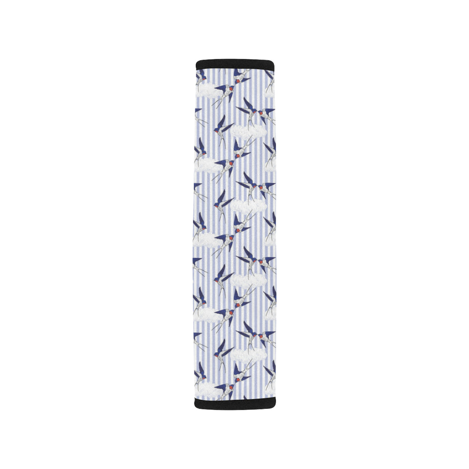 Swallow Pattern Print Design 03 Car Seat Belt Cover