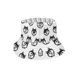Siberian Husky Pattern Unisex Bucket Hat