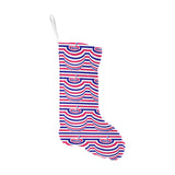 Apple USA Pattern Christmas Stocking