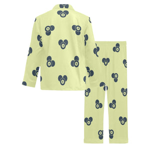 Billiard Ball Pattern Print Design 05 Men's Long Pajama Set