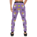 Pomeranian in Cup Pattern Unisex Casual Sweatpants