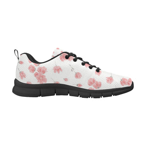 Sakura Pattern Men's Sneakers Black