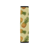 Pineapple Pattern Pokka Dot Background Car Seat Belt Cover