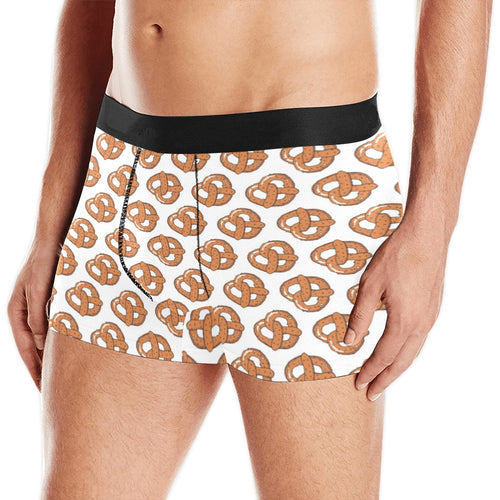 Pretzels Pattern Print Design 05 Men's All Over Print Boxer Briefs Men's Underwear