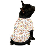 Yorkshire Terrier Pattern Print Design 05 All Over Print Pet Dog Round Neck Fuzzy Shirt