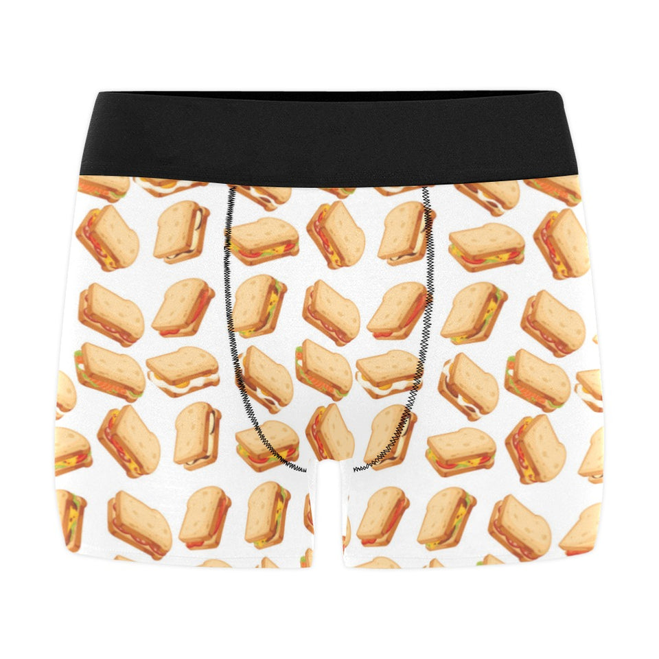 Sandwich Pattern Print Design 01 Men's All Over Print Boxer Briefs Men's Underwear