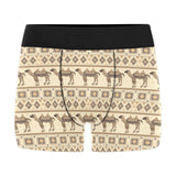 Traditional Camel Pattern Ethnic Motifs Men's All Over Print Boxer Briefs Men's Underwear