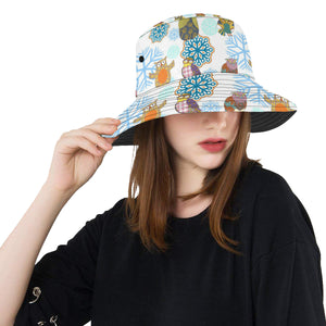 Owl Pattern Unisex Bucket Hat