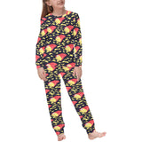 Potato Chips Pattern Print Design 05 Kids' Boys' Girls' All Over Print Pajama Set