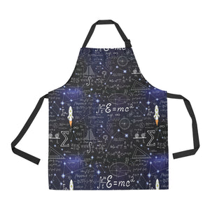 Math Pattern Print Design 02 Adjustable Apron