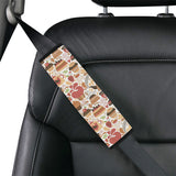 Hand Drawn Cake Pattern Car Seat Belt Cover