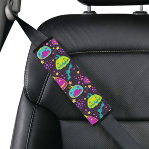 Halloween Pumpkin Bat Pattern Car Seat Belt Cover