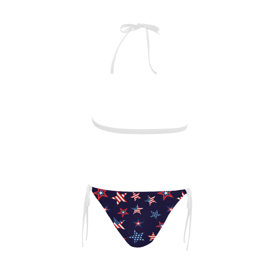 USA Star Pattern Theme Sexy Bikinis Two-Pieces Swimsuits