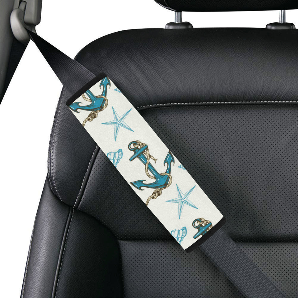 Anchor Shell Starfish Pattern Car Seat Belt Cover