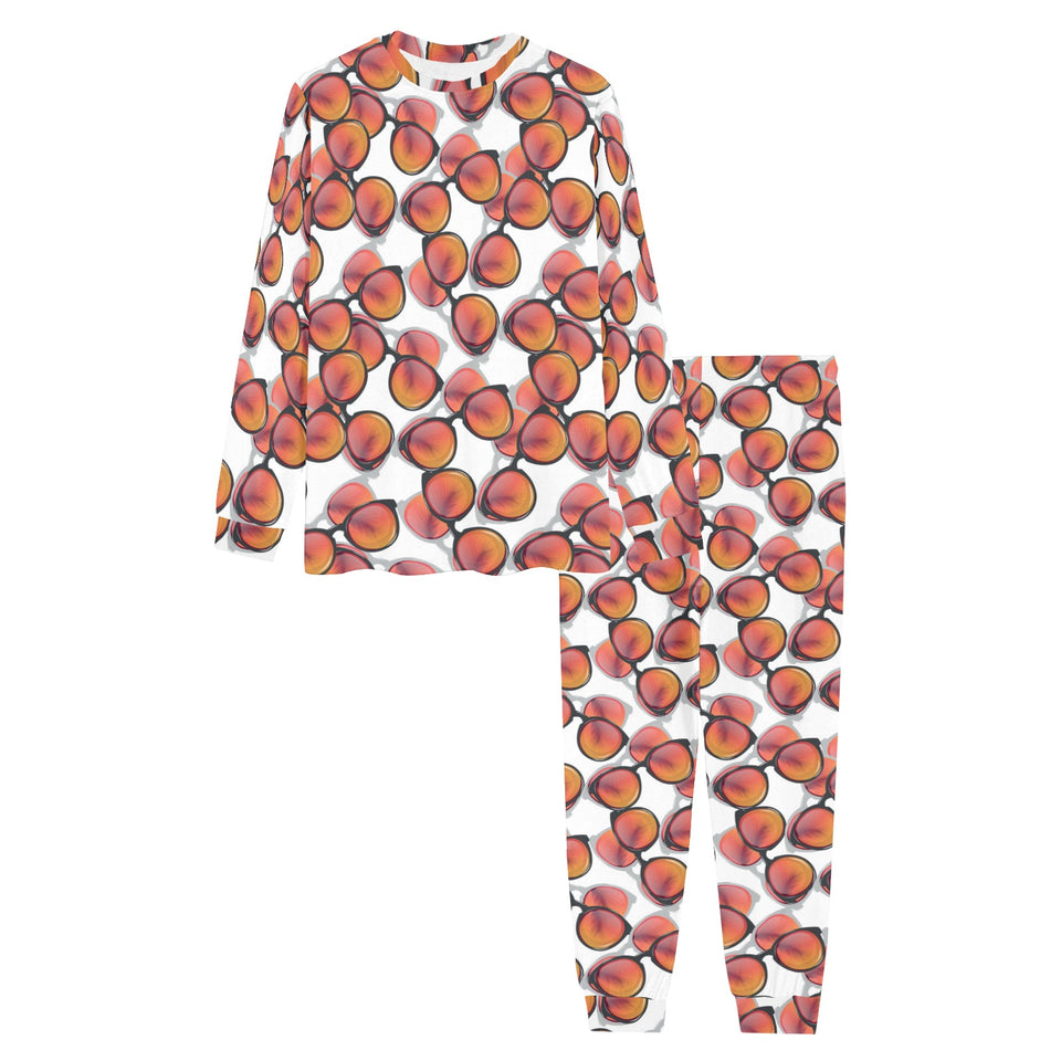 Sun Glasses Pattern Print Design 01 Men's All Over Print Pajama