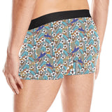 Hummingbird Pattern Print Design 02 Men's All Over Print Boxer Briefs Men's Underwear