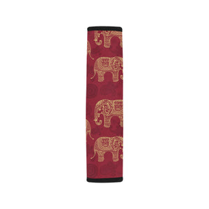 Elephant Tribal Pattern Car Seat Belt Cover